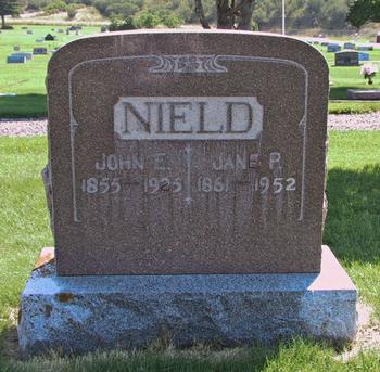 Nield, John E (Jane P.)
