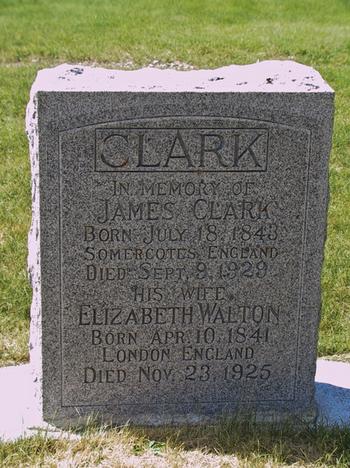 Clark, James (Elizabeth Walton)