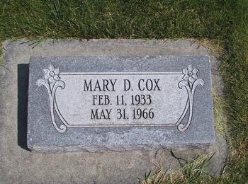 Cox, Mary (Davis)