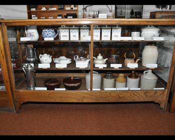 Display Case North Side Kitchen Room (Museum)