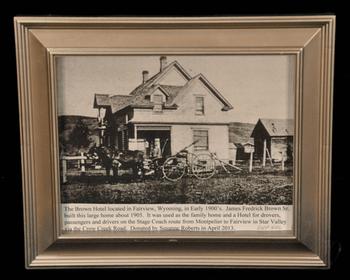 Brown Hotel, Fairview, Wyoming