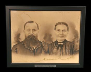 Carl Gustaf Erickson and his wife Beata Pehrson