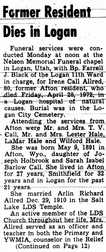 Allred, Irene Call (28 Apr 1972) (1)