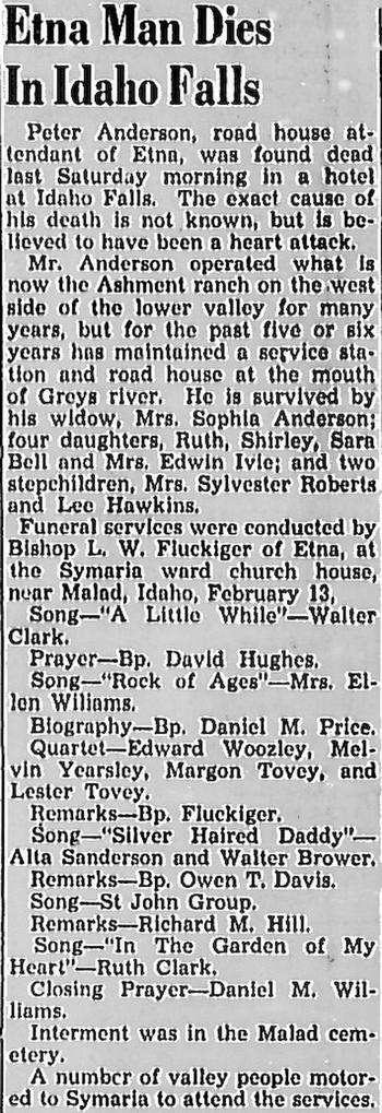 Anderson, Peter (i 16 Feb 1940)