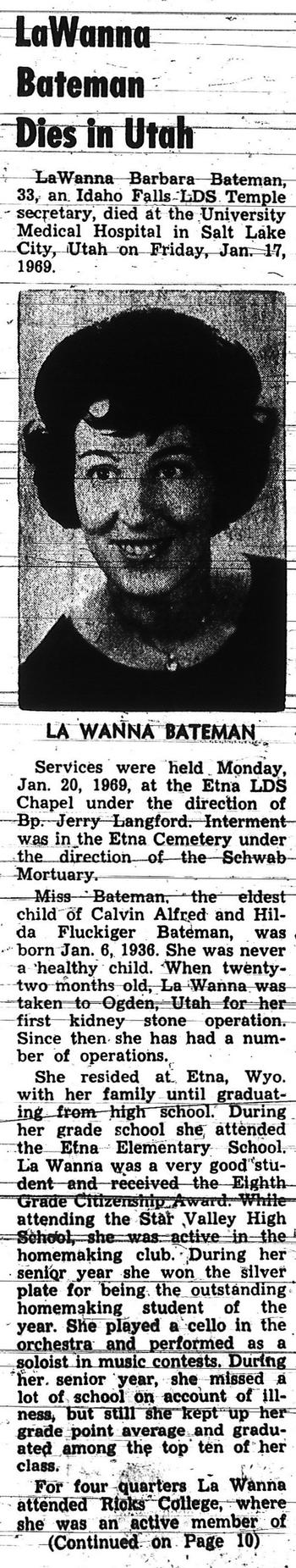 Bateman, LaWana Barbara (i 30 Jan 1969) (2)