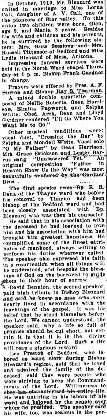 Bleazard, John (i 16 Jan 1930) (2)