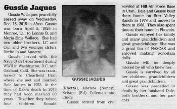 Jaques, Gussie W. Wallace (16 Dec 2015)