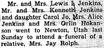 Rolph, Mrs Jay (i 15 May 1953)