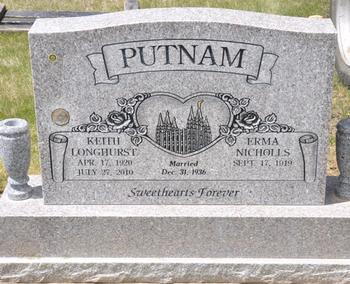 Putnam, Keith Longhurst (Erma Nicholls) (1) (Woodruff)