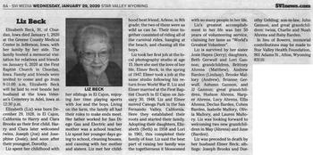 Beck, Elizabeth (Liz) Brooks (21 Jan 2020) 