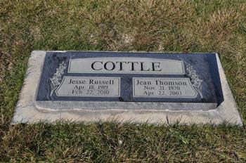 Cottle, Jesse Russell (Jean Thomson) (Fish Haven)