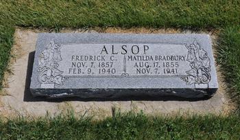 Alsop, Fredrick C. (Matilda Bradbury) (Liberty)