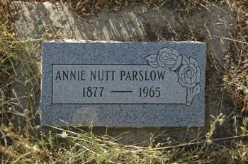 Parslow, Annie Nutt