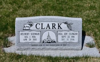 Clark, Delbert Schwab (Osa Joy Clinger) (Smoot) 