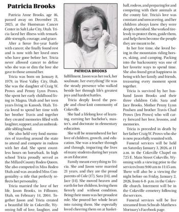 Brooks, Patricia Anne d. 21 Dec 2025